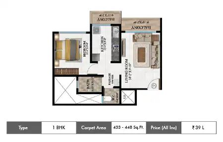 433-448 Sq.ft